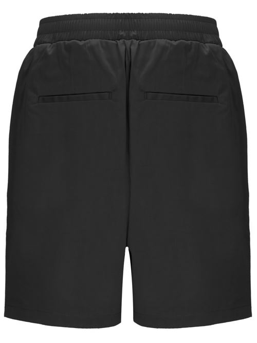 Black cotton shorts FAMILY FIRST | PSS2407BLACK